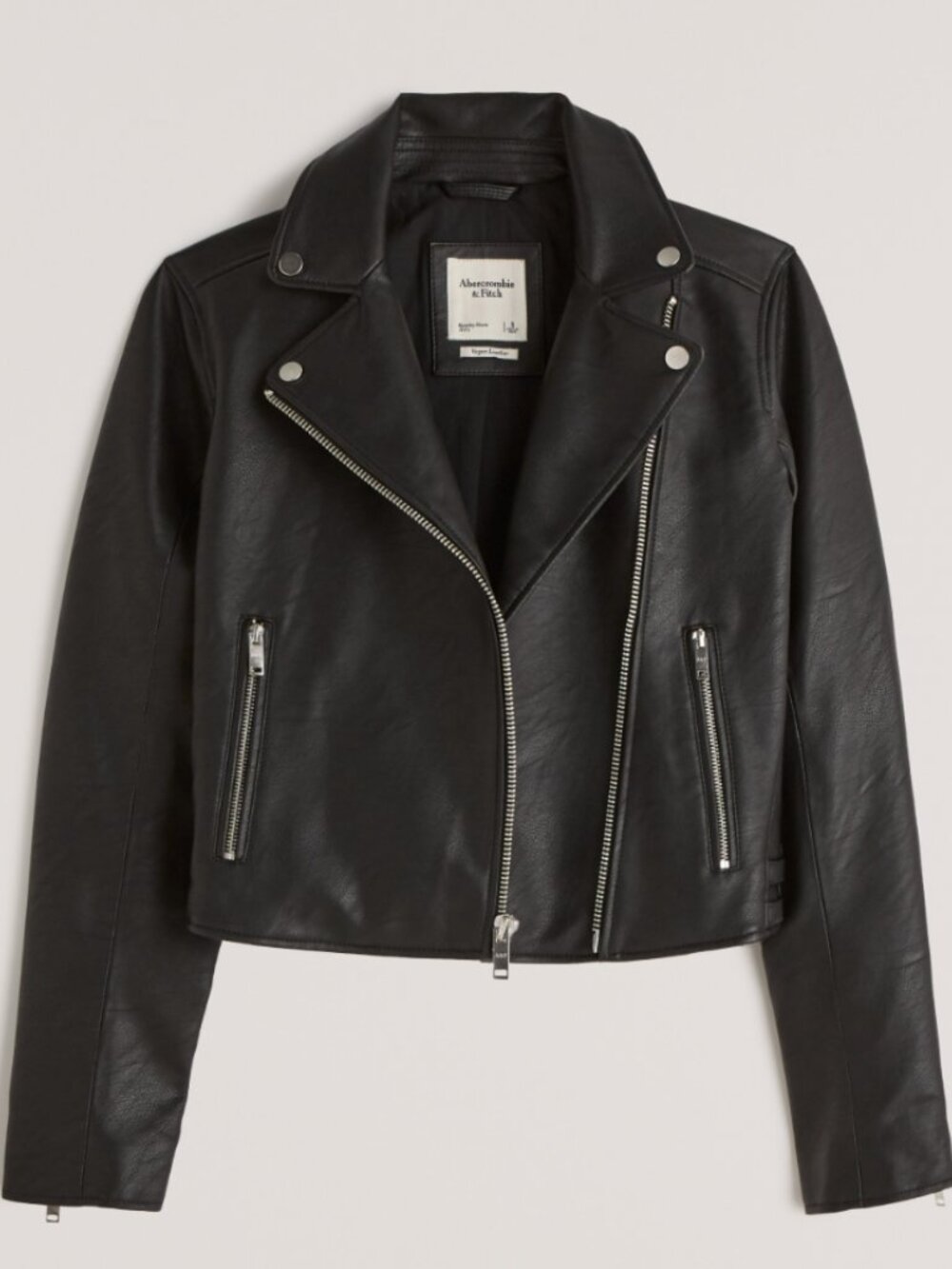 The Faux Leather Moto Jacket